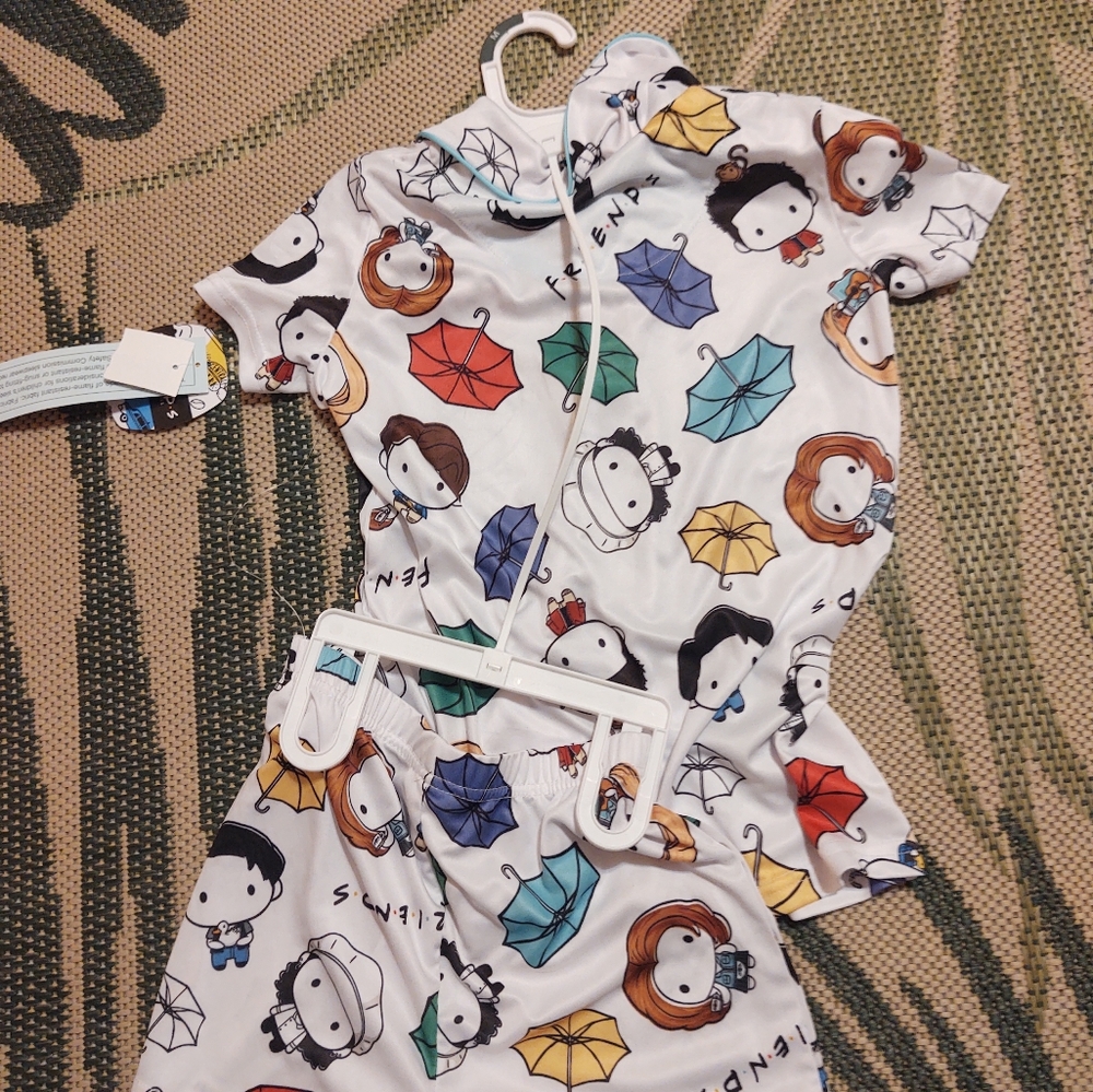 Friends Pajamas Kids Size 8